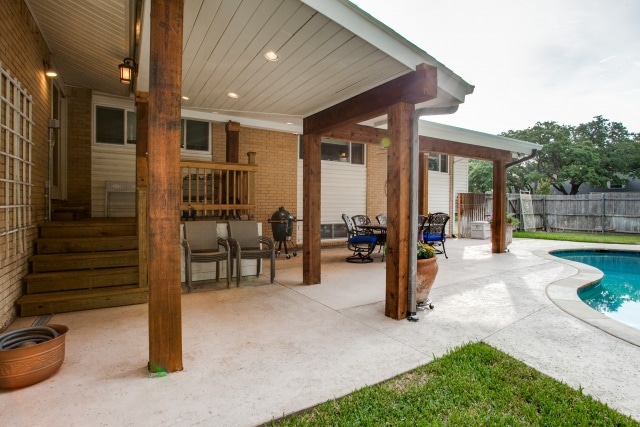 Covered Patio Flooring Ideas