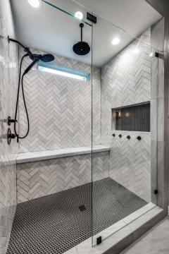 walk-in shower