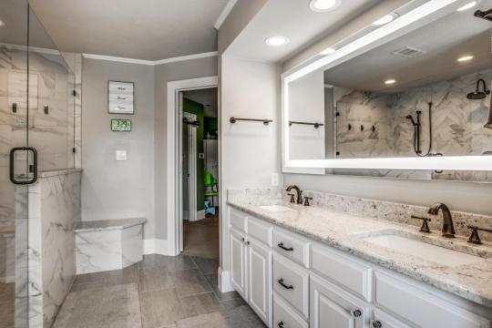 master bathroom vanity