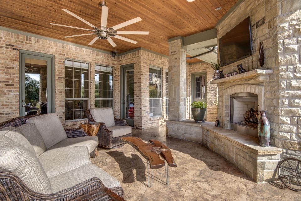 Outdoor Living Space Retreat by DFW Improved in North Dallas