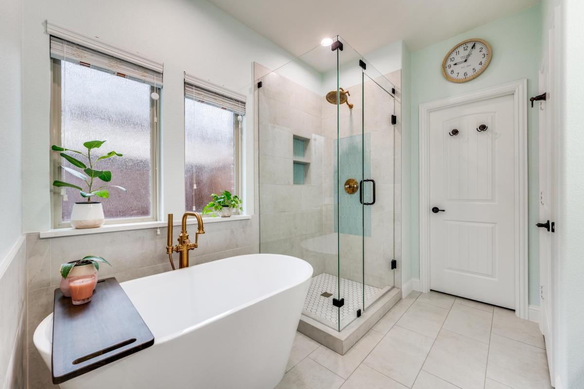 Modern Bathroom Remodeling by DFW Improved in Little Elm TX