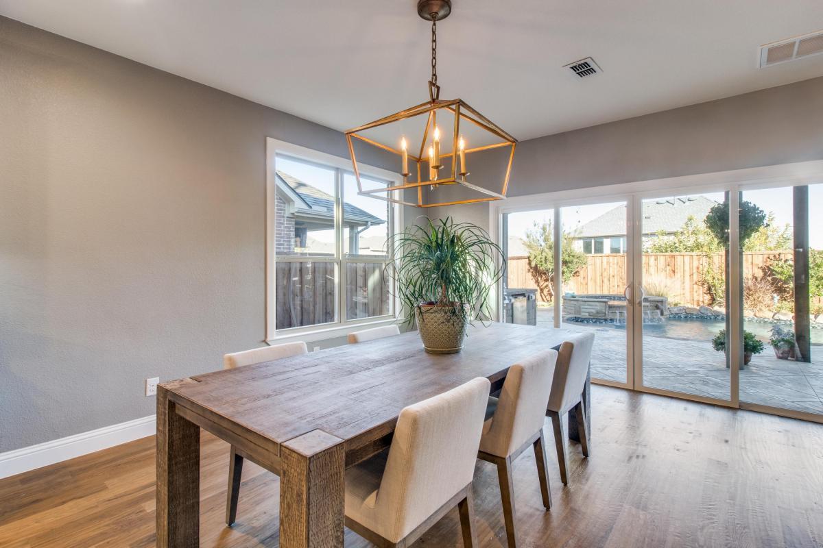 Modern Dinning Room Remodel by DFW Improved in Little Elm TX