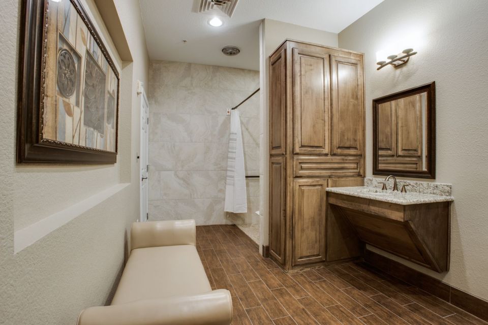 shower remodel project