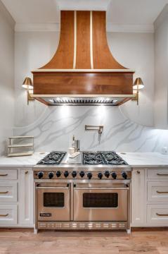 stainless oven and stove top