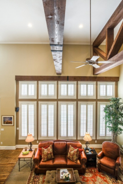 rough cedar ceiling beam trusses