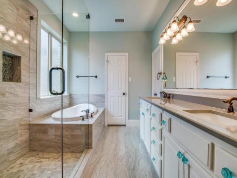 bathroom remodel master suite
