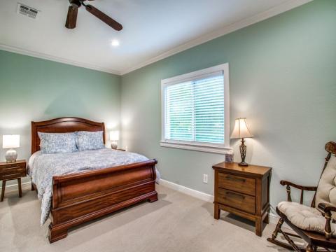 master bedroom wall