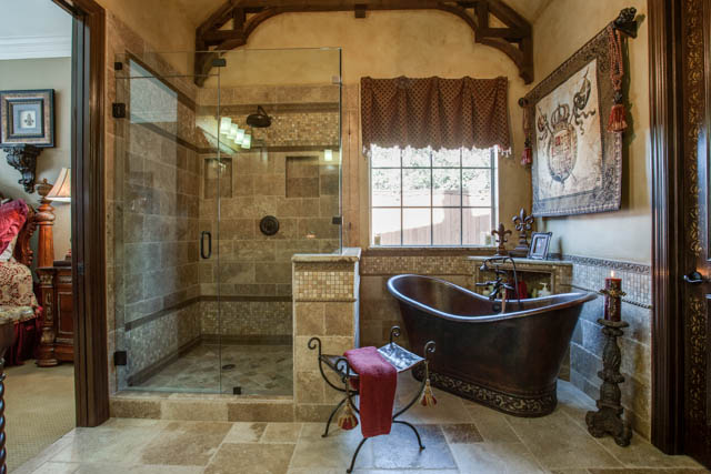 Old World Master Bathroom