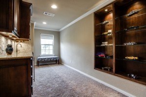 New Wet Bar and Display Off Game Room