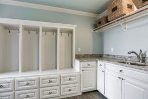 unused space - storage in mudroom