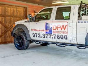 Home Maintenance - DFW Improved Maintenance Truck