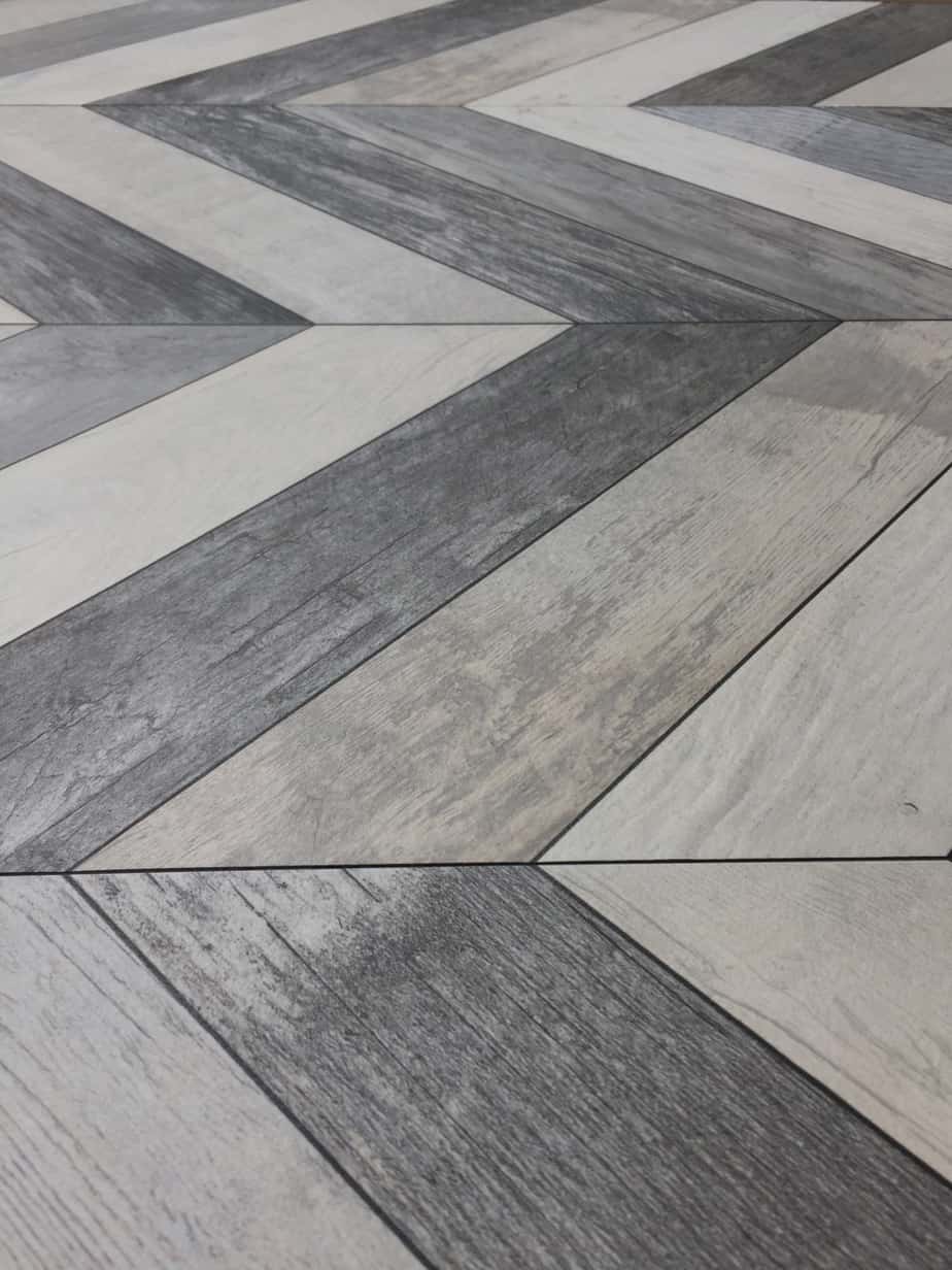flooring chevron tile