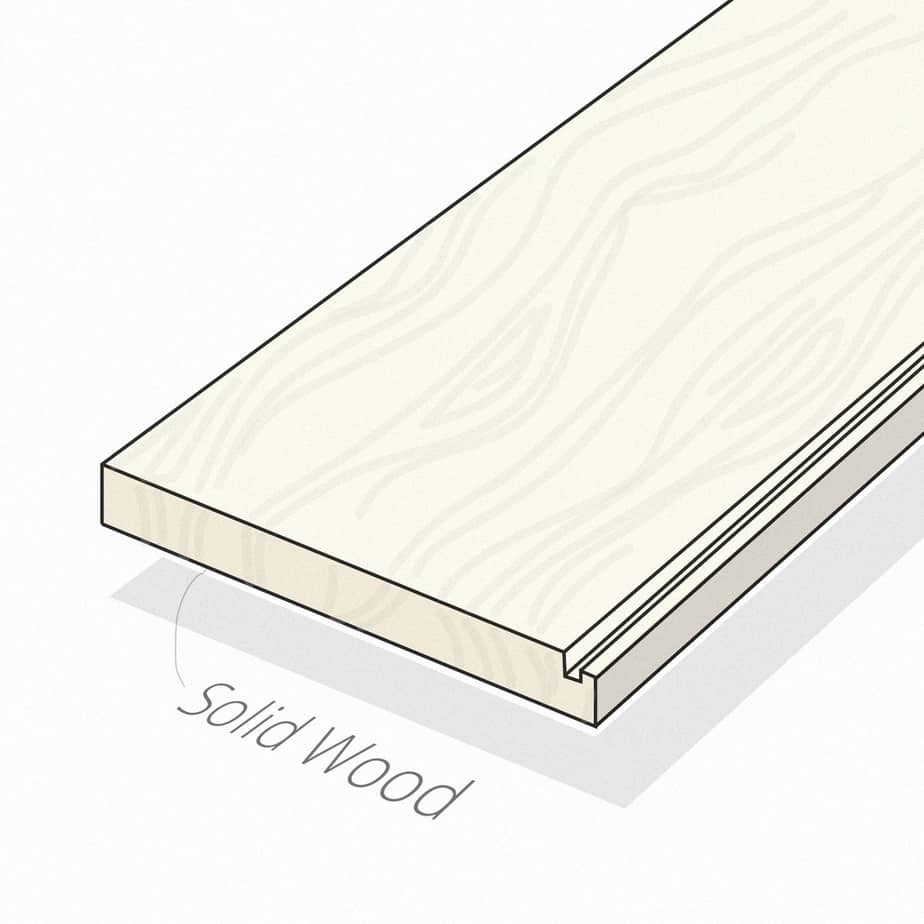 Solid Wood Floors Illustration