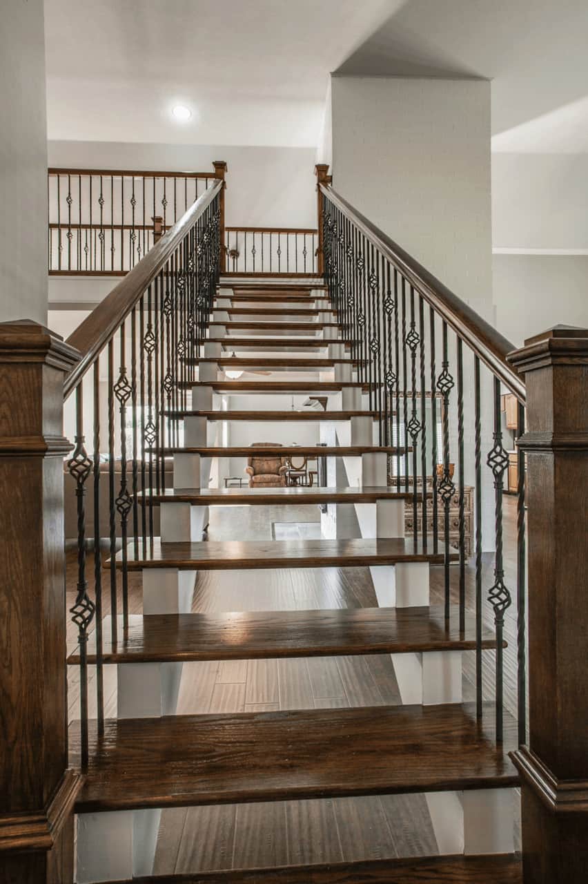 wood stairs