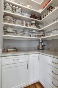 Home Remodeling - Kitchen with open shelving