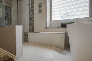 aging in place features - mobility ramp in shower