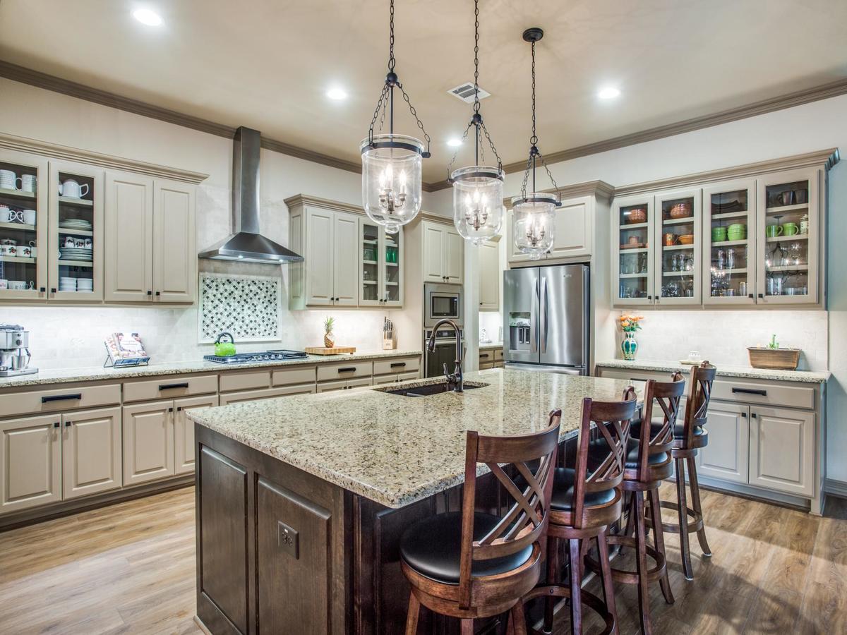 Custom Kitchen Design by DFW Improved in Lake Dallas TX