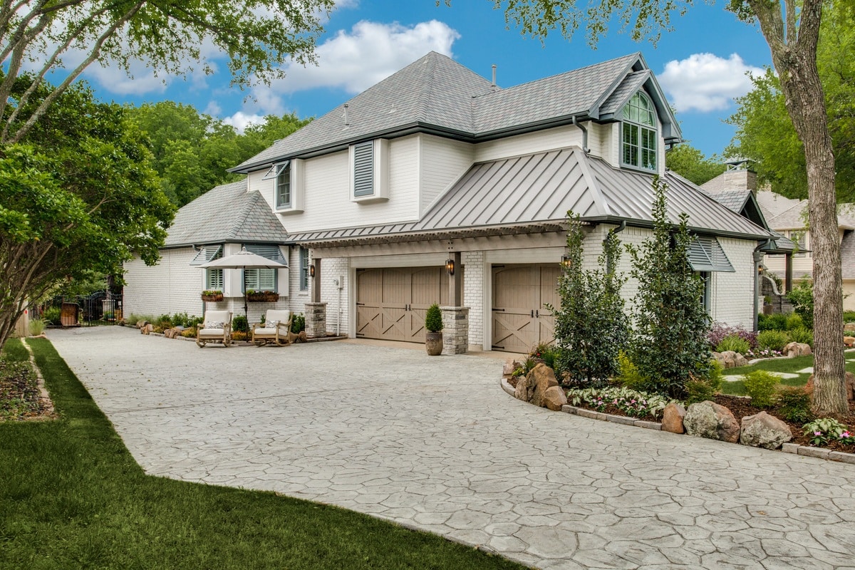 Exterior Home Makeover in Coppell TX by DFW Improved