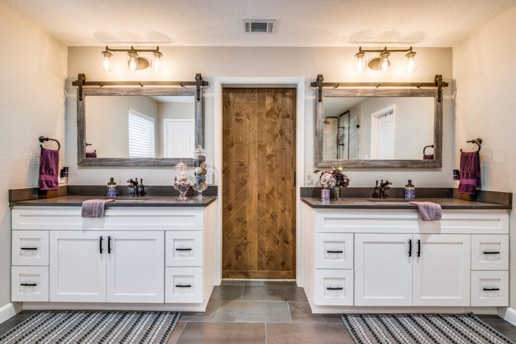 dfw improved vanity bathroom remodel