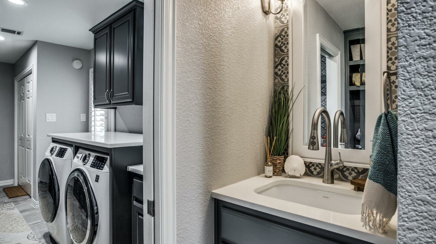 laundry room remodel in coppell tx