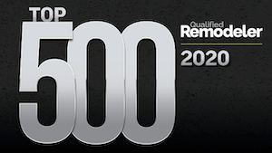 Ranked #94 in the Qualified Remodeler Top 500 for 2018