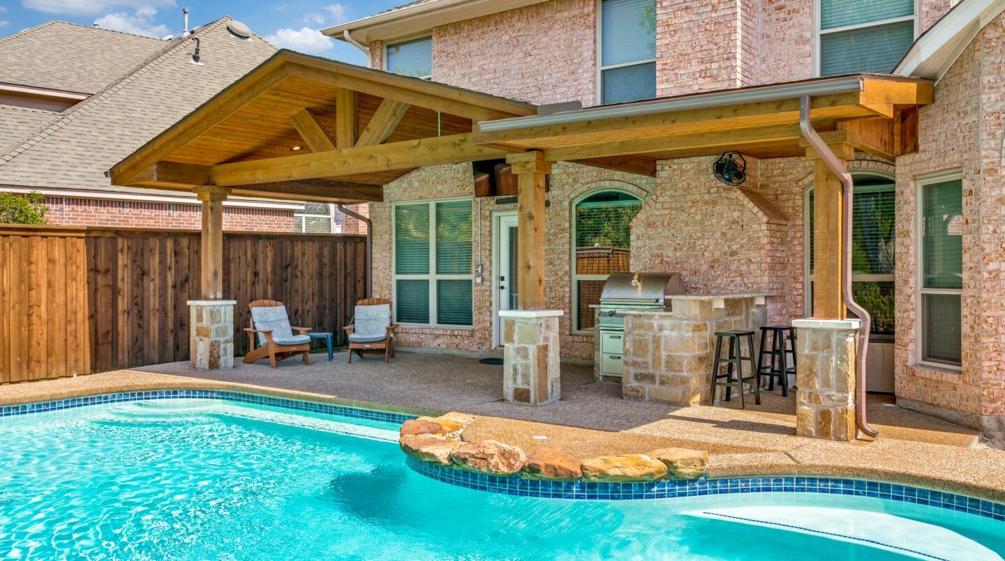 outdoor living remodel in coppell, tx