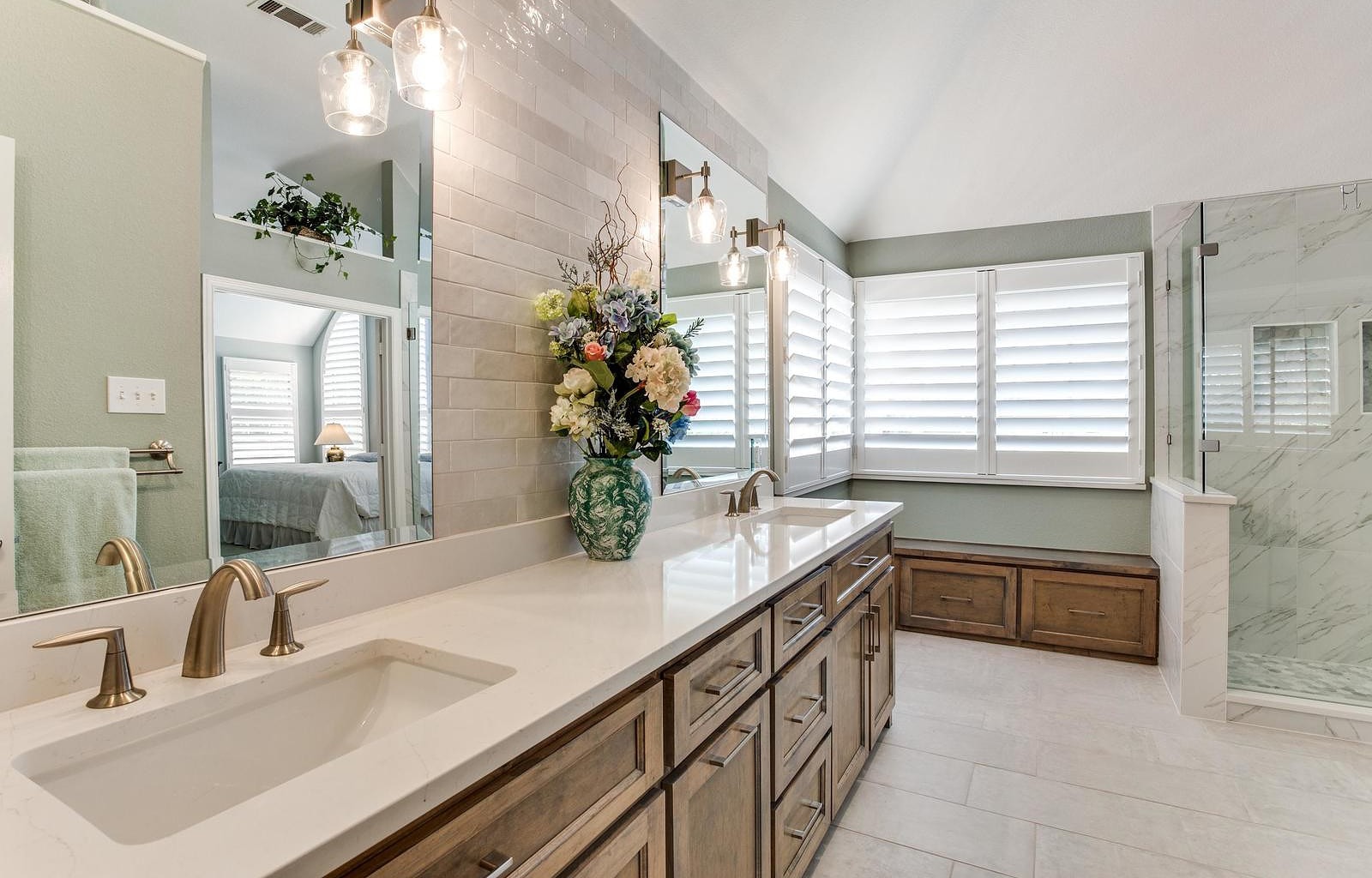 Modern Bathroom Remodeling by DFW Improved in Melissa TX