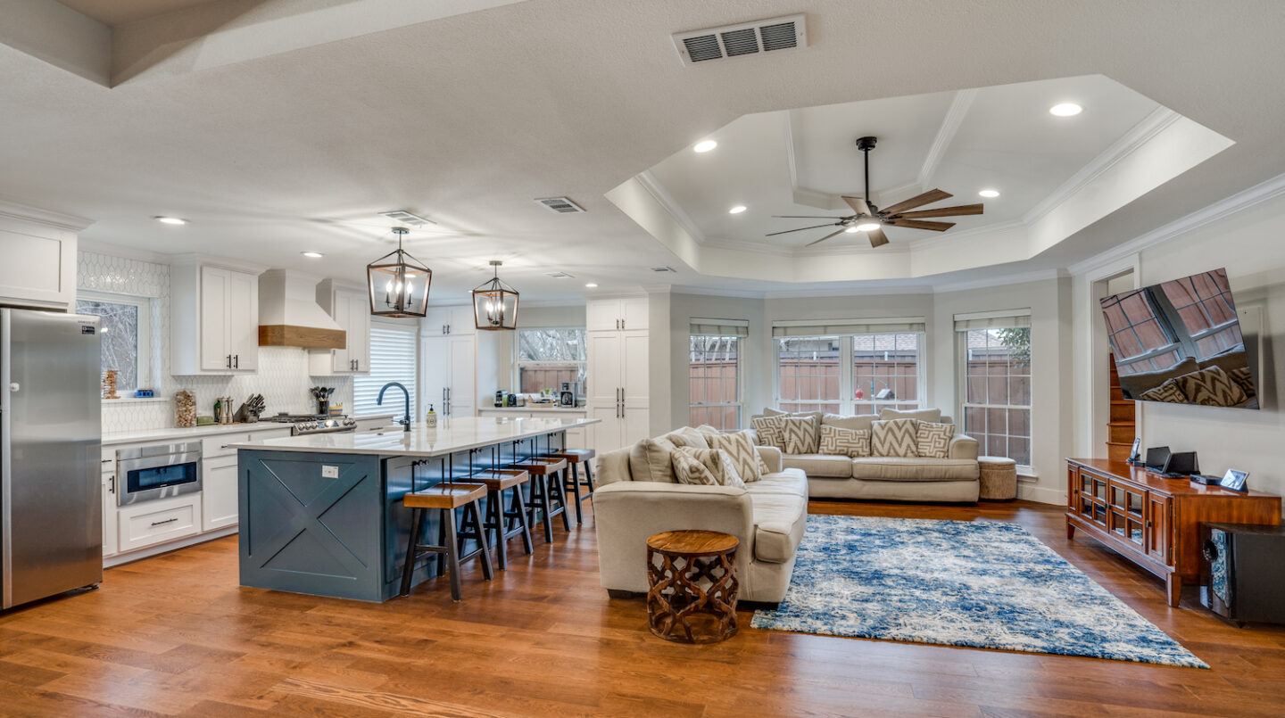 Multi-Room Remodel in Dallas, TX