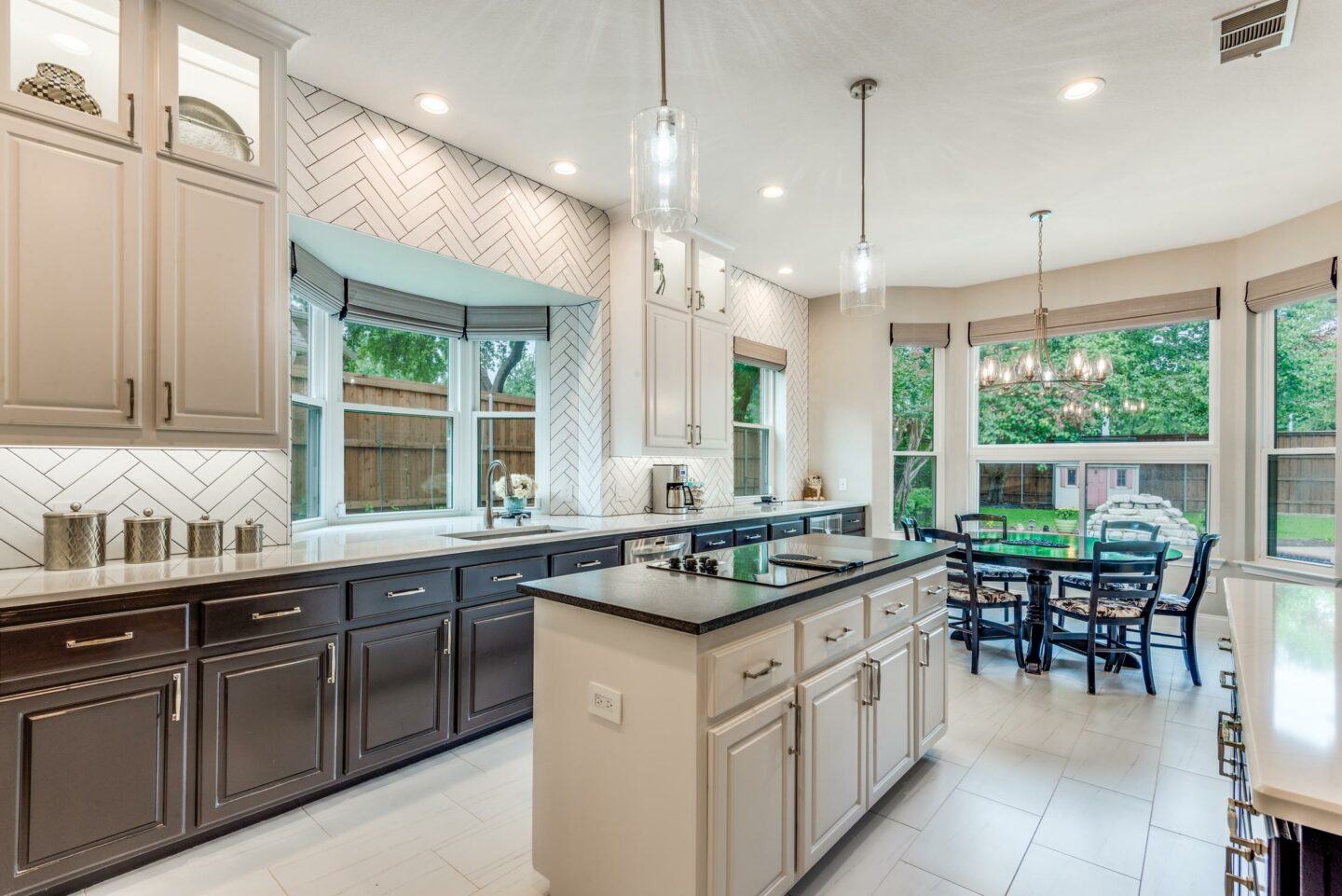 modern kitchen remodel in plano, texas