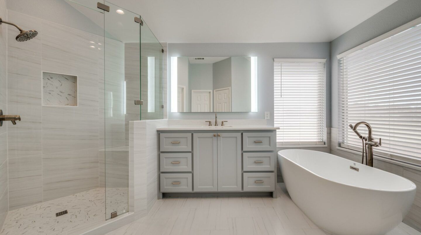 bathroom remodel in frisco, texas