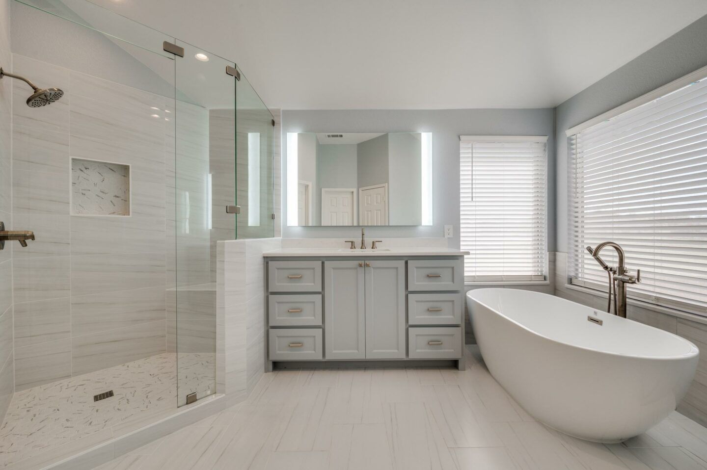 bathroom remodel in frisco, texas