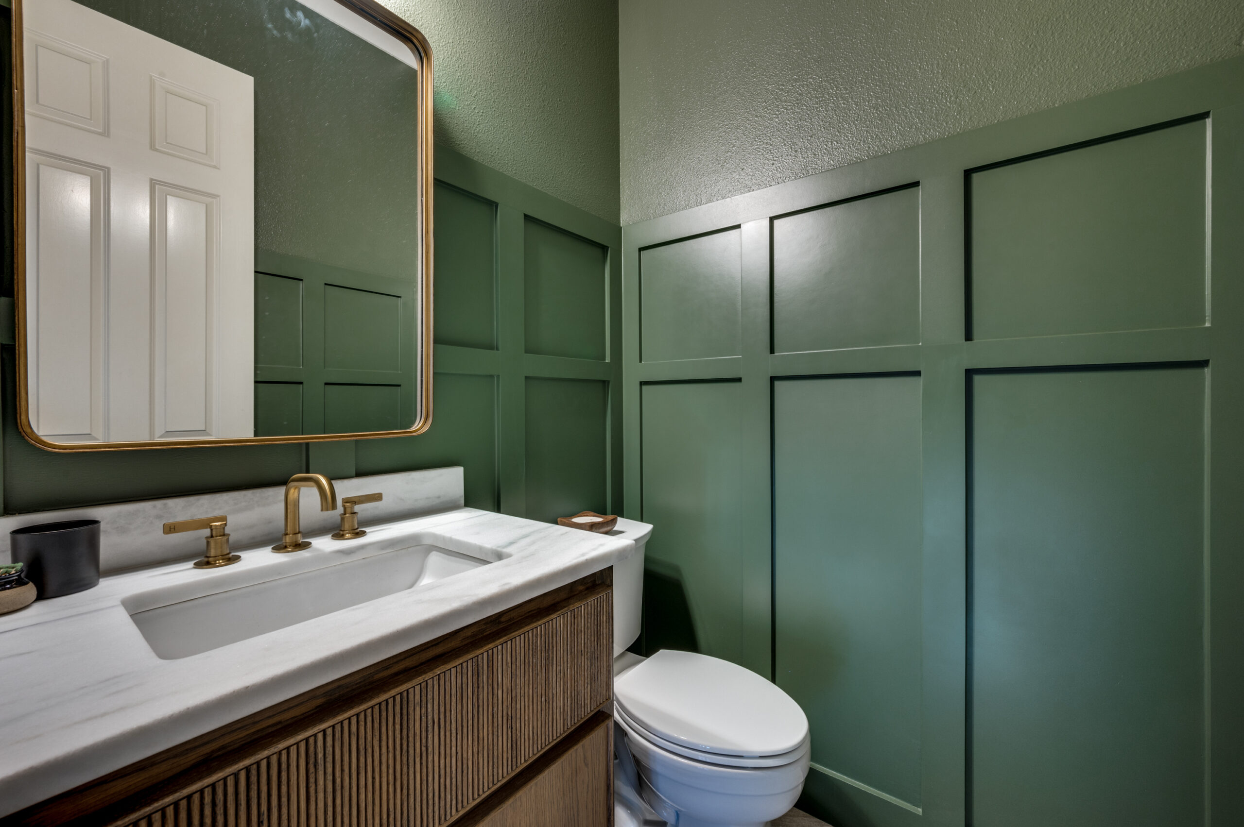 Featured image for “Powder Bathroom Remodel in Lewisville, Texas”