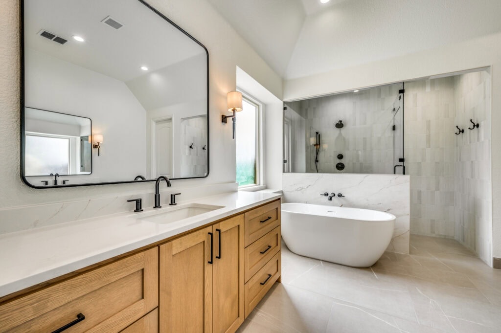 multiple bathroom remodels prosper tx dfw improved4