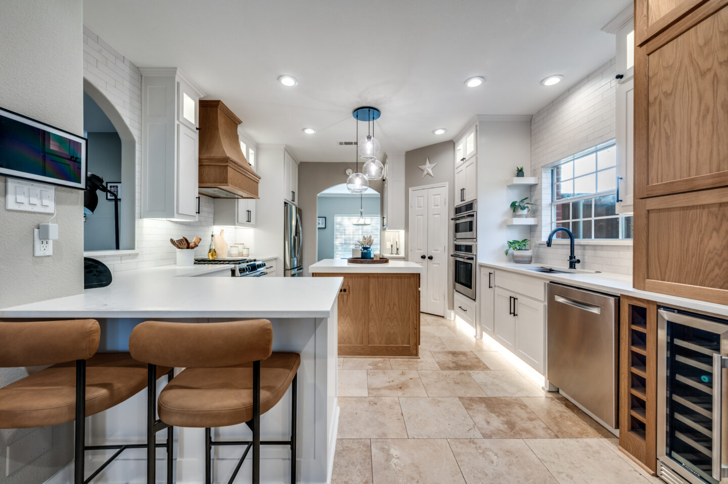 modern kitchen renovation in frisco texas