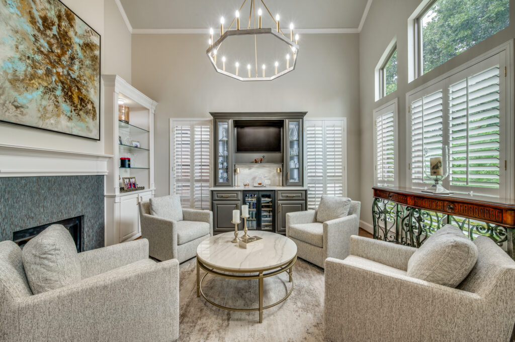 statement fireplace remodels in frisco texas