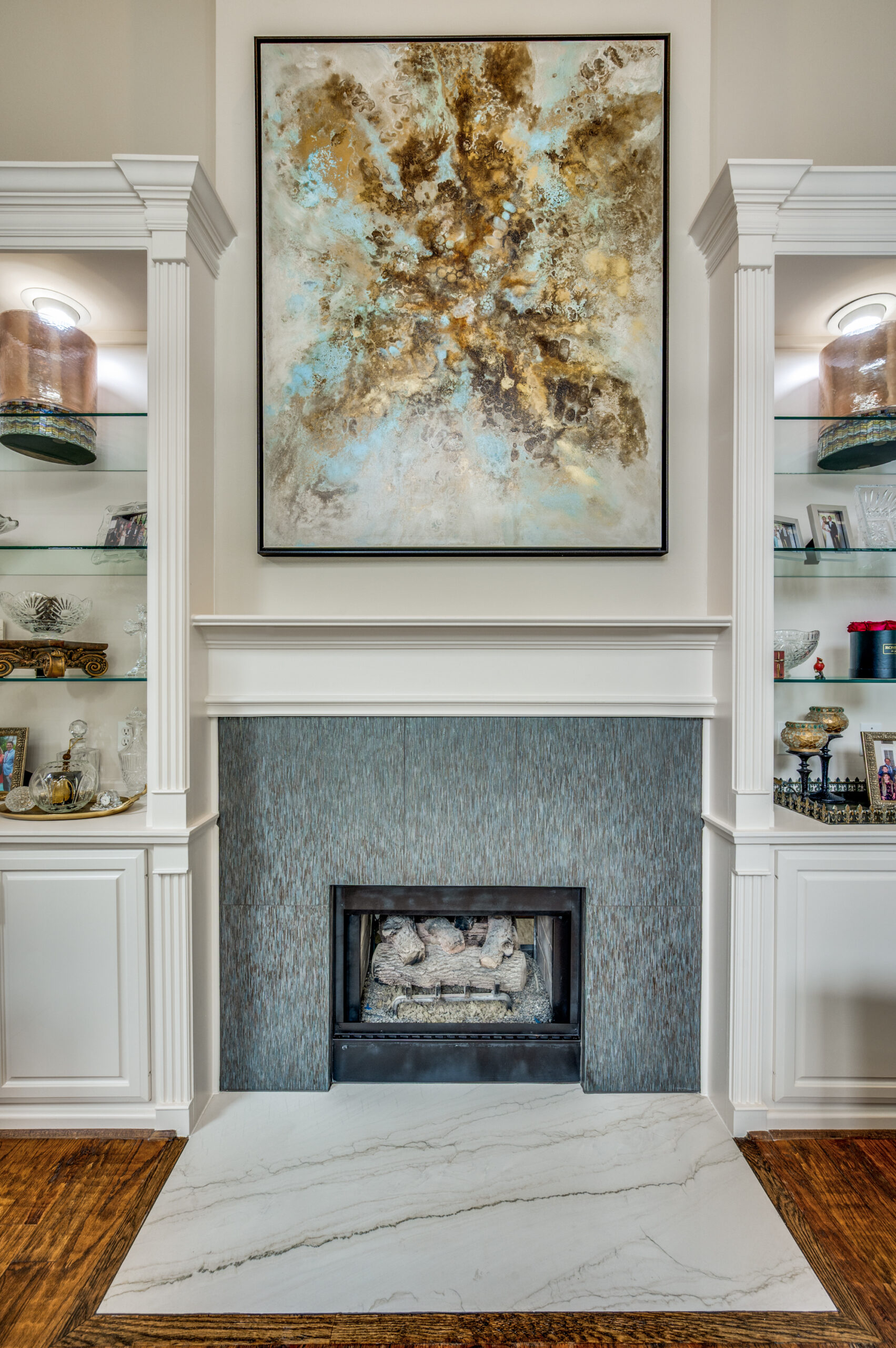 Featured image for “Statement Fireplace Remodels in Frisco, Texas”