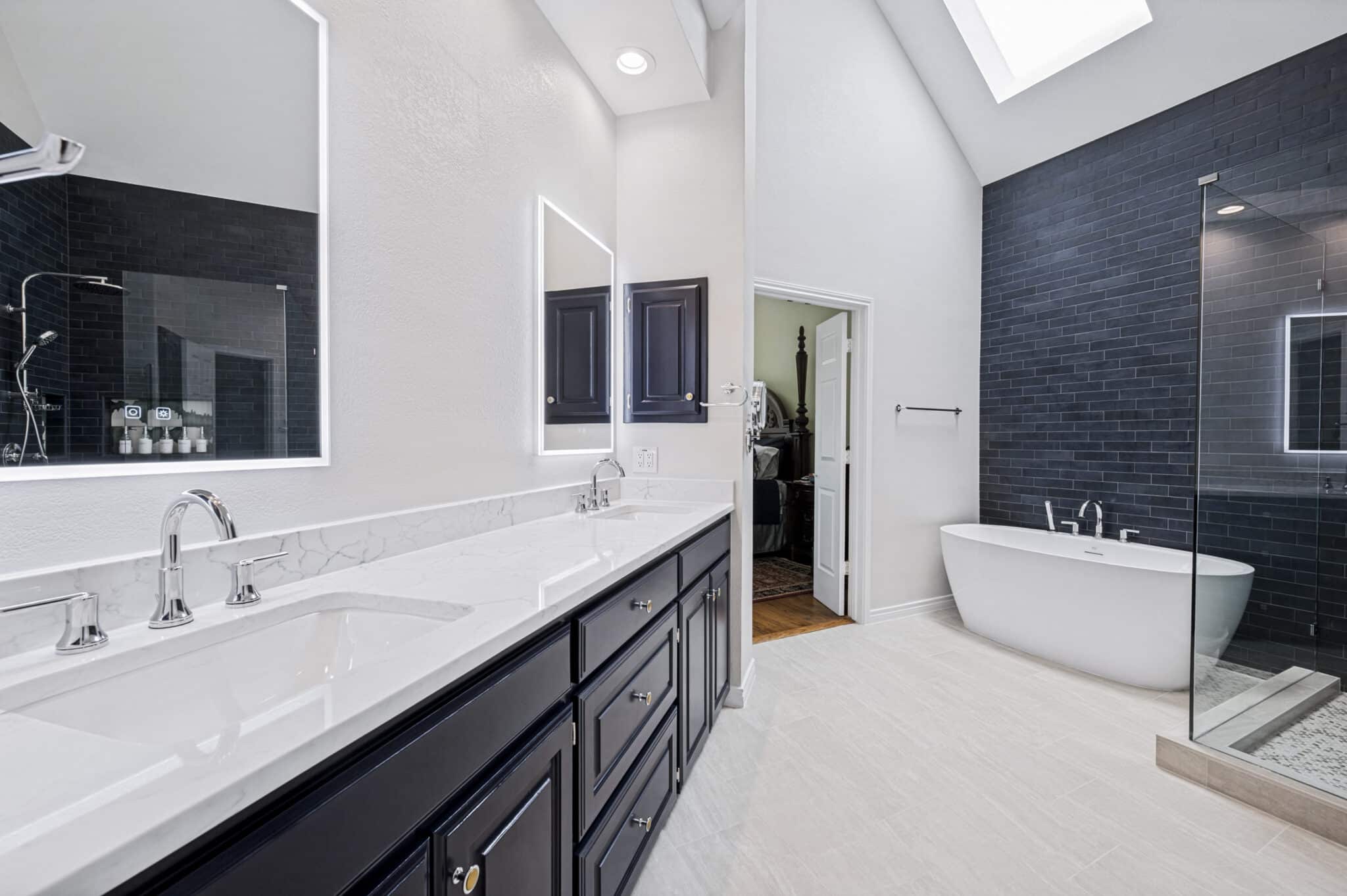 Featured image for “Modern Bathroom Remodel in Irving, Texas”