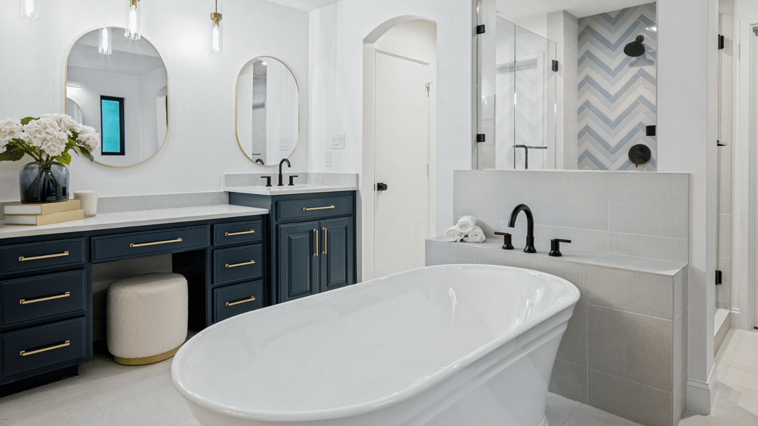 Featured image for “Modern Primary Bathroom Remodel in Dallas, Texas”