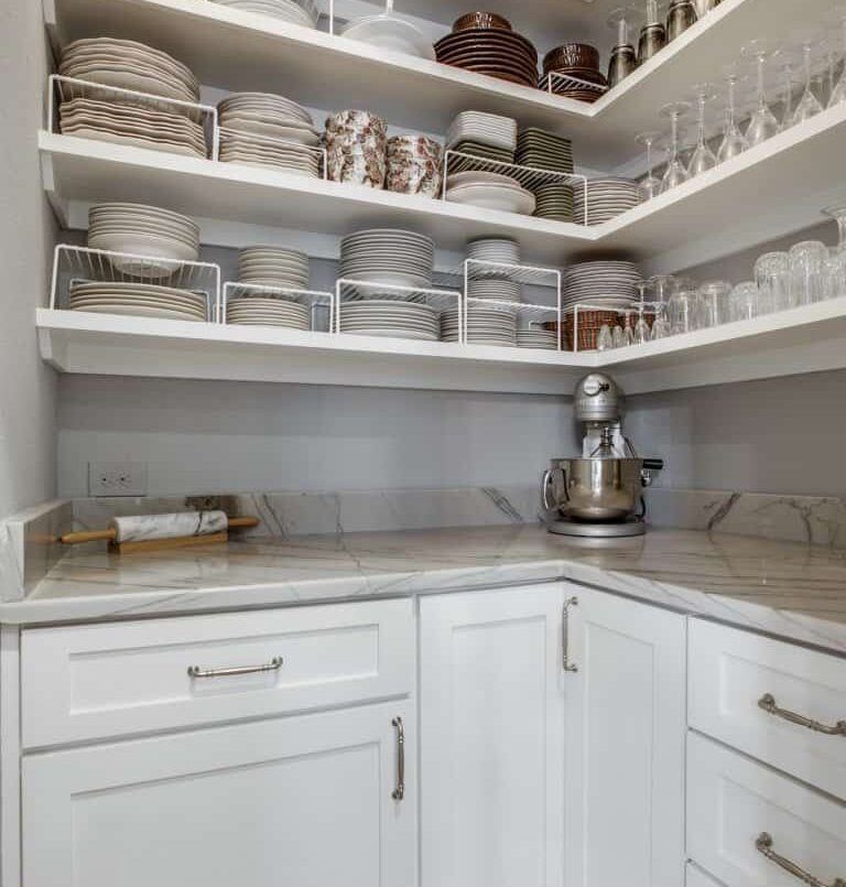 timeless gray and white kitchen 5